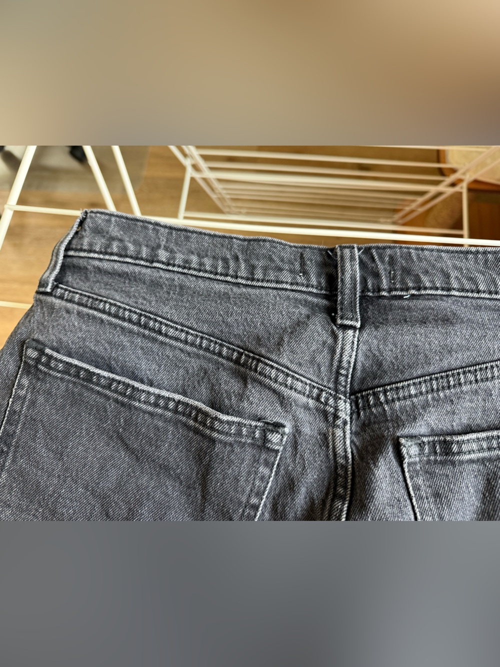 Abercrombie Curve Love High Rise Dad Shorts 30 READ - Picture 5 of 10